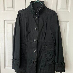 black esprit coat size US8
